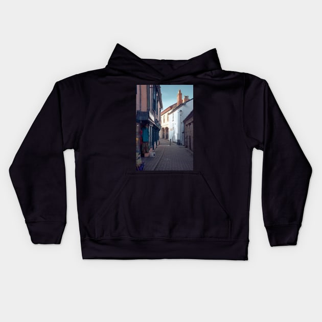 Hay on Wye, Market Town Kids Hoodie by RJDowns